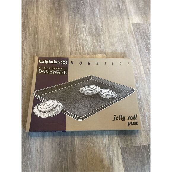 Calphalon Rectangular Jelly Roll Pan Nonstick Professional Series 13”x18” Heavy - Picture 1 of 7